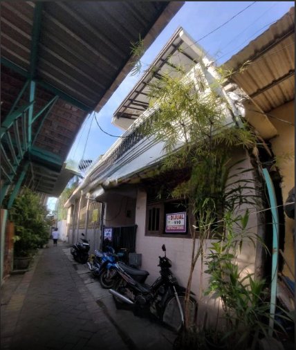 Dijual Rumah Murah Pusat Kota Gubeng Surabaya SHM Hadap Barat