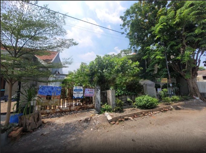 Dijual Tanah Jalan Tenggilis Tengah